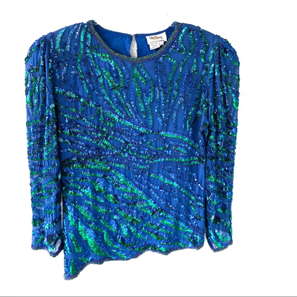 Vintage Oleg Cassini Top